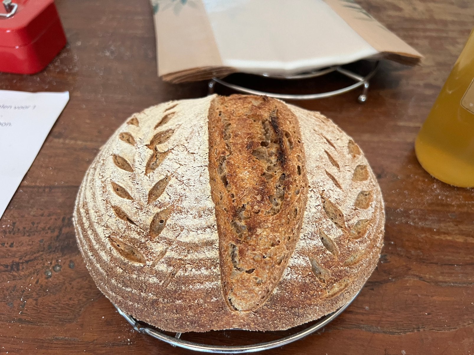 Biologische boerderijwinkel, eieren, brood, blauwe bessen, Ophalen, Zo goed als nieuw, 3 ramen of meer