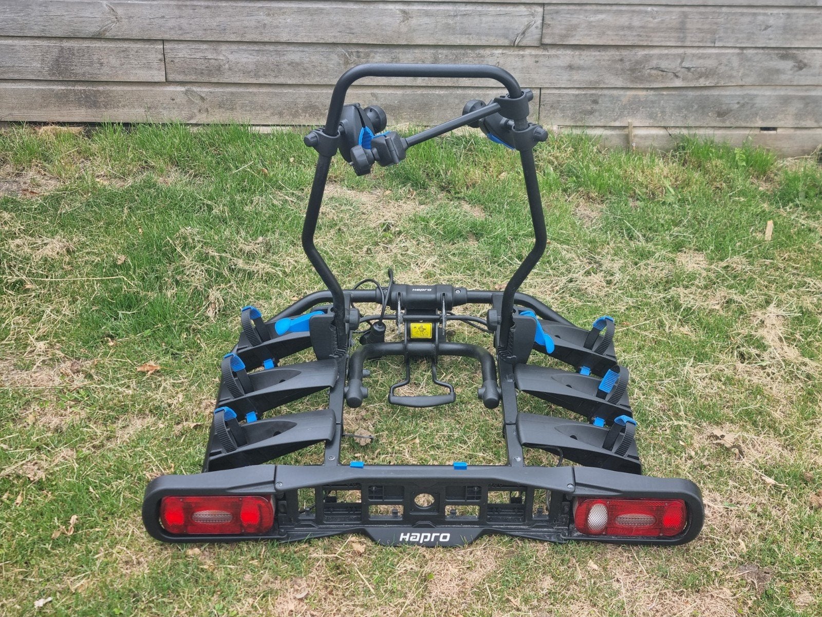 Fietsendrager Hapro Atlas Premium Voor 3 fietsen Kantelbaar, Auto diversen, Fietsendragers, Ophalen, 3 fietsen of meer, Gebruikt