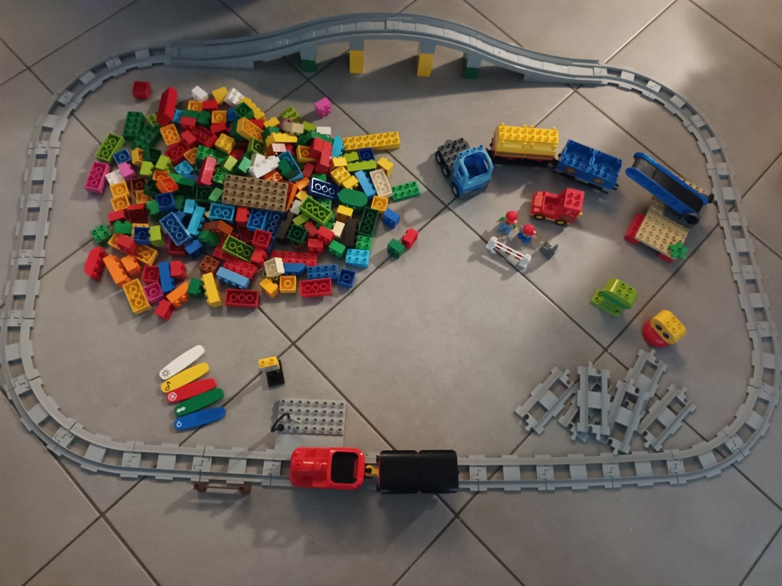 duplo elektrische trein