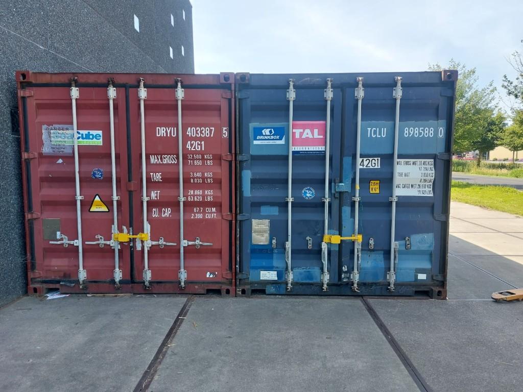 40ft Containers - Gebruikt - 9 stuks beschikbaar, Ophalen, Oswalt B.V., Info@oswalt.nl, Noordbroekstervaart 1