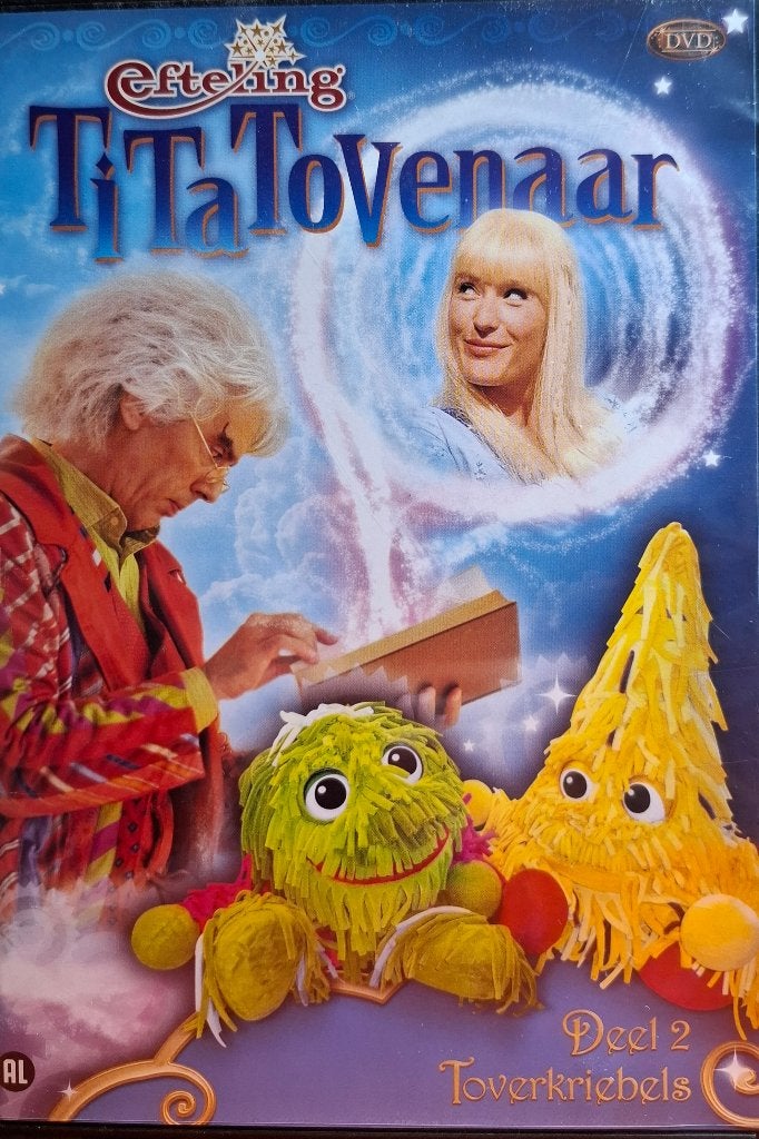 Efteling Tita Tovenaar Deel 2: Toverkriebels - Krasvrije DVD, Alle leeftijden, Tv-serie, Zo goed als nieuw, Sprookjes