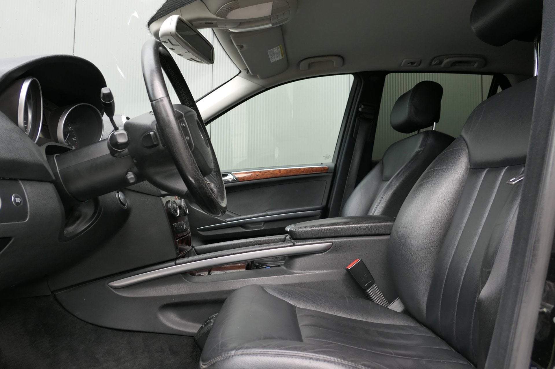 Mercedes-Benz M-klasse 350 NAP Youngtimer Luchtvering Harman, Automaat, Gebruikt, Zwart, Zwart