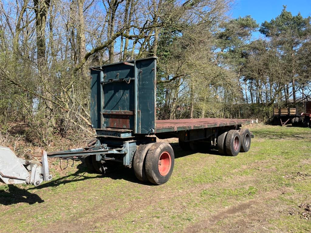 Platte wagen balenwagen, Doe-het-zelf en Verbouw, Transportwagens, Ophalen