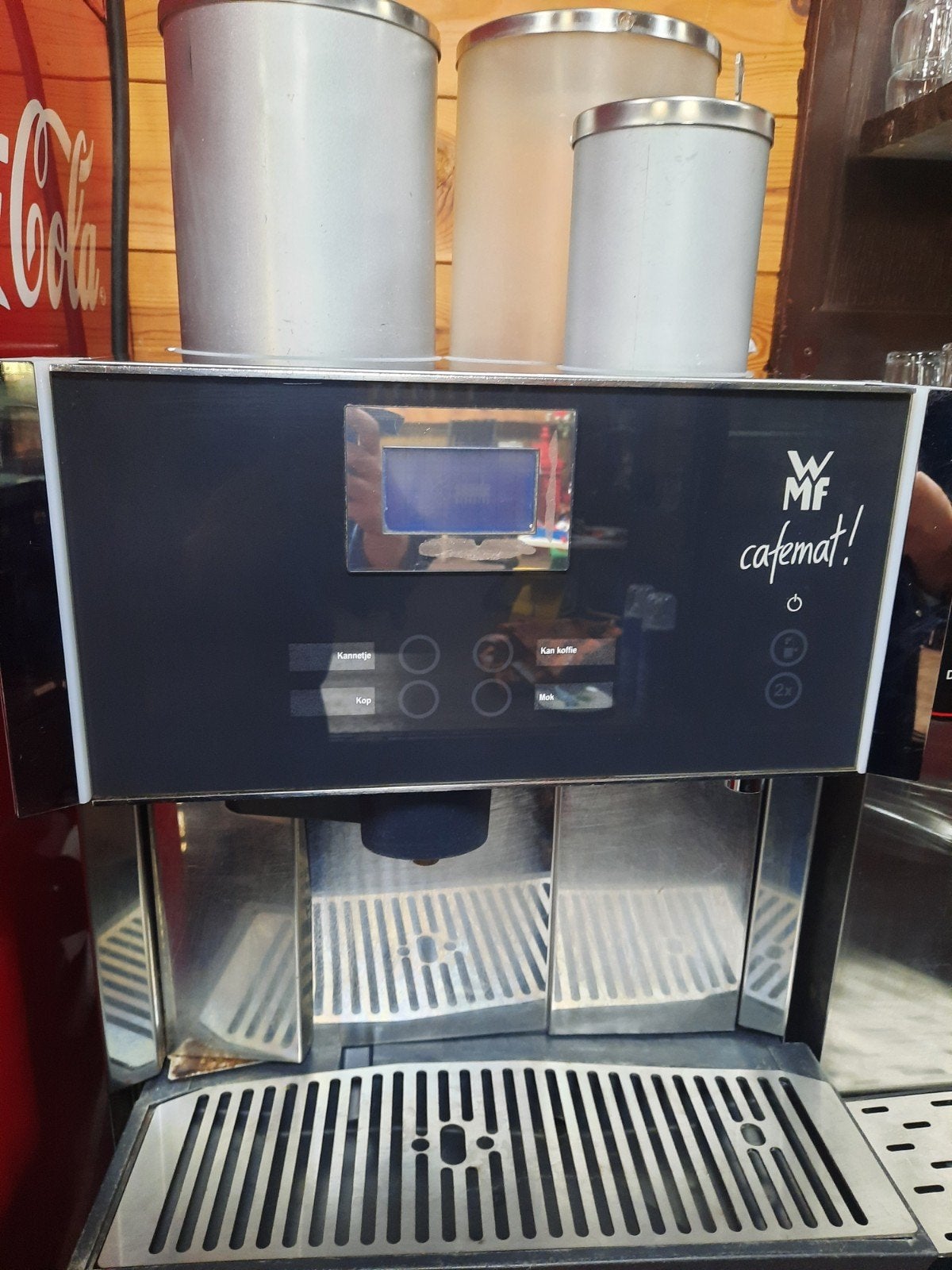 WMF Cafemat 3800 - Defect, Ophalen, Niet werkend, Koffiemachine, Gemalen koffie