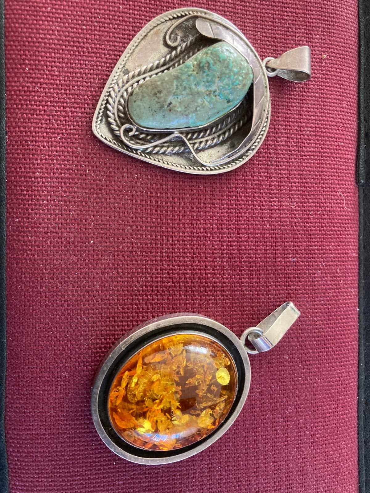 Sieraden, Ophalen of Verzenden, Zo goed als nieuw, Groen, Zilver