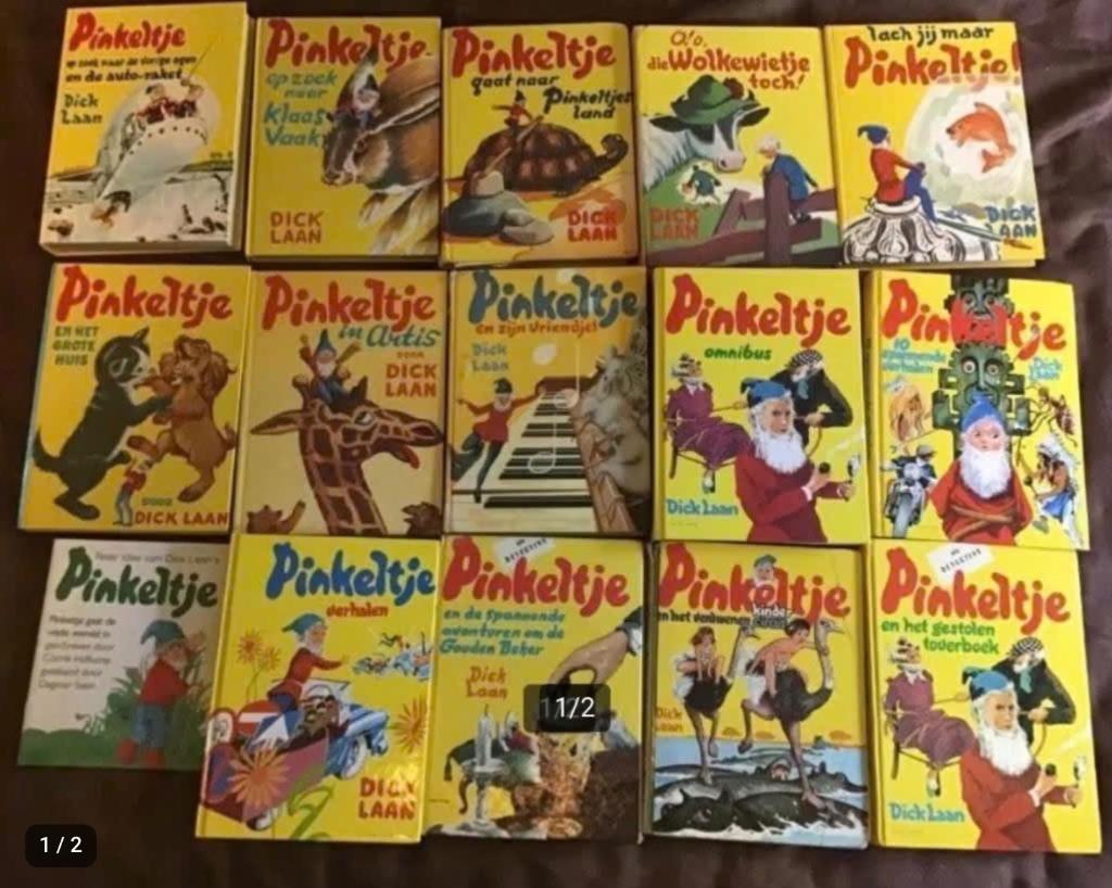 15 delen Pinkeltje door Dick Laan, Ophalen of Verzenden, Gelezen, Sprookjes
