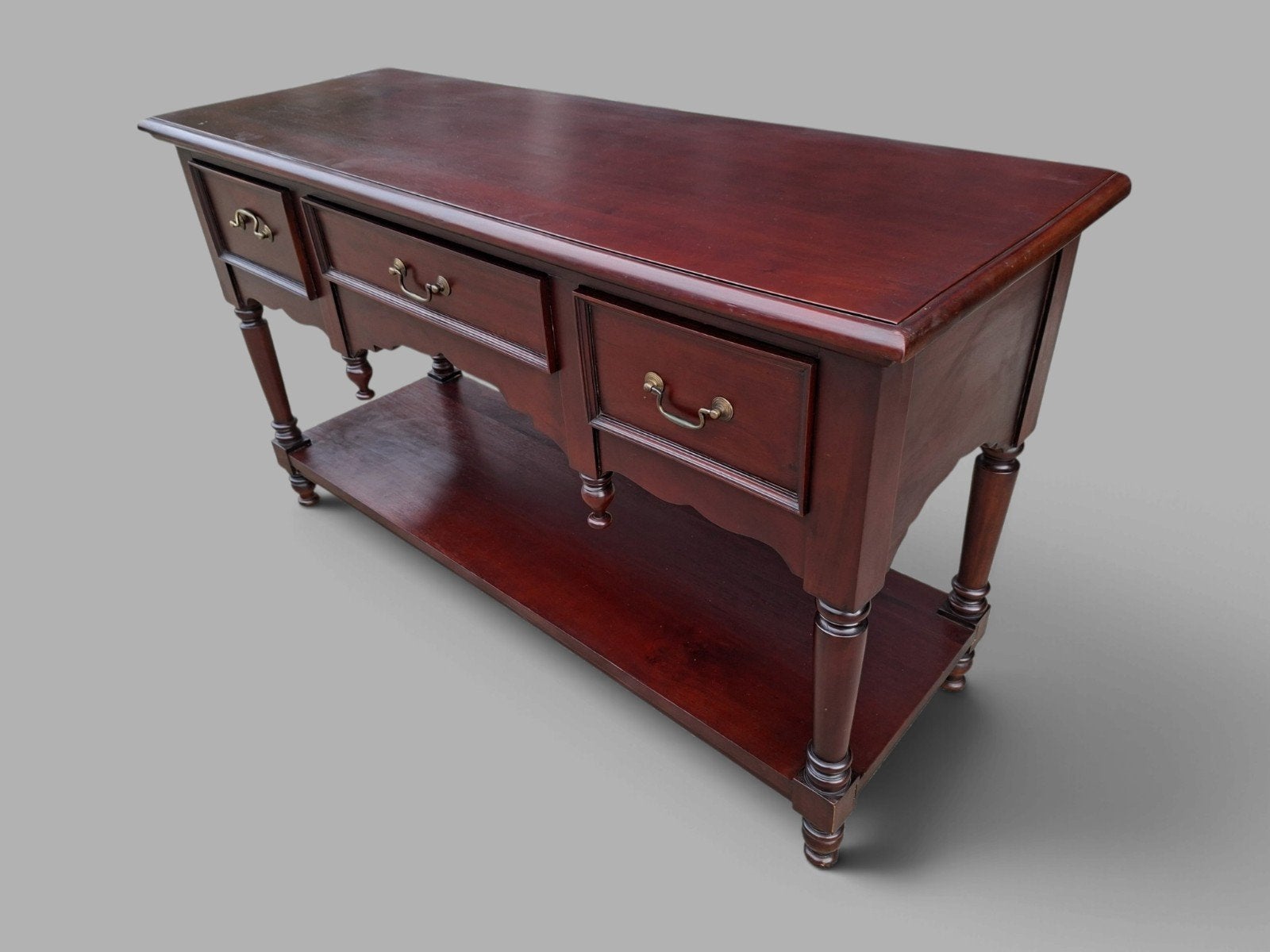 Klassieke Engelse sidetable, wandtafel, console, lichte niet, Ophalen of Verzenden
