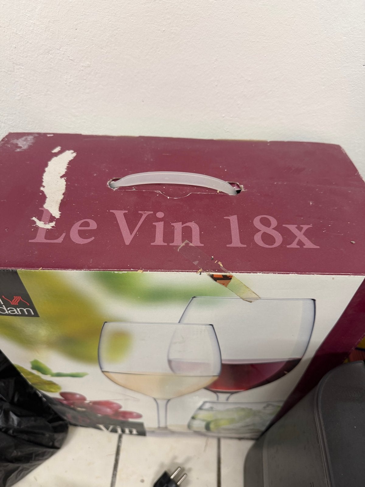 Royal Leerdam Le Vin 18x wijnglazen, nieuw in doos, Ophalen, Nieuw, Transparant, Glas