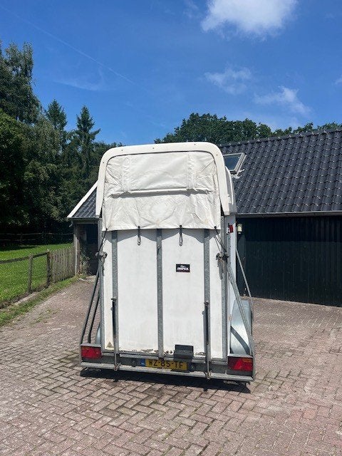 Paardentrailer, Dieren en Toebehoren, Paarden en Pony's | Trailers en Aanhangwagens, Ophalen, Gebruikt, Hout, 1½-paards trailer