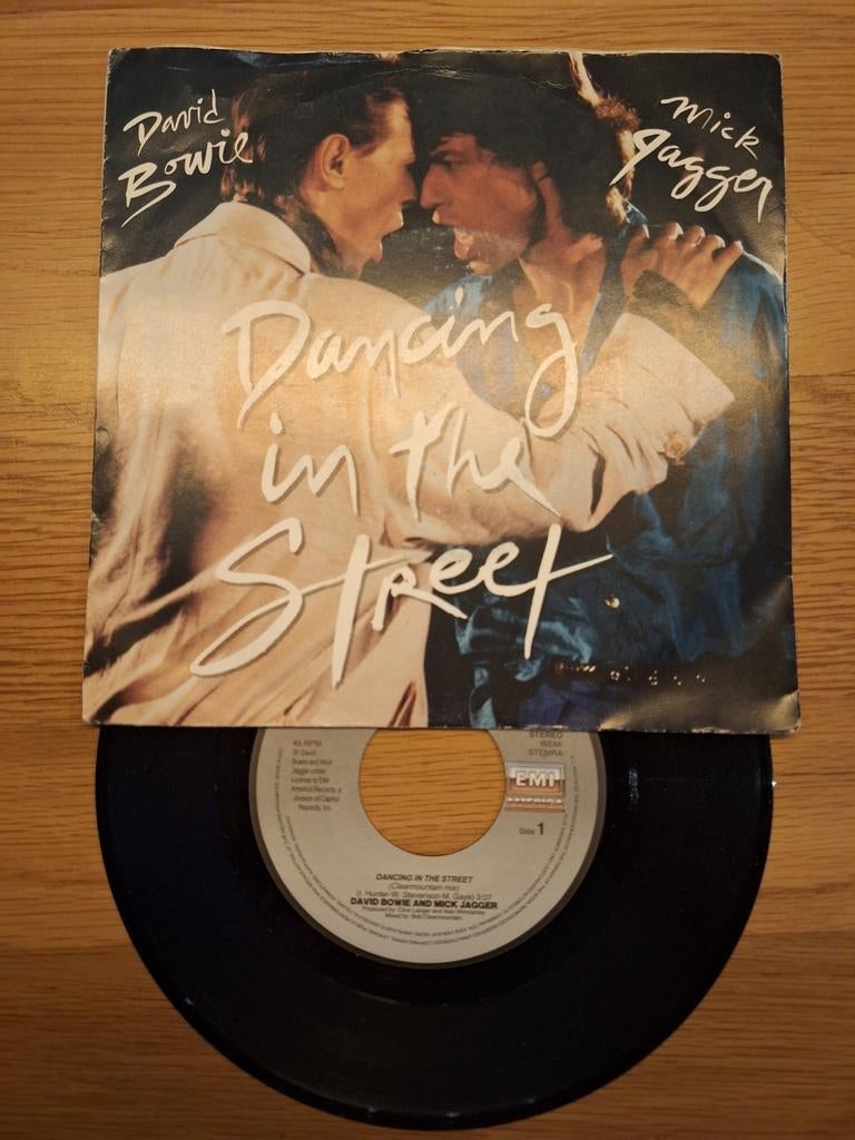 David Bowie & Mick Jagger - Dancing in the Street (Single), Gebruikt, 7 inch, Pop, Single