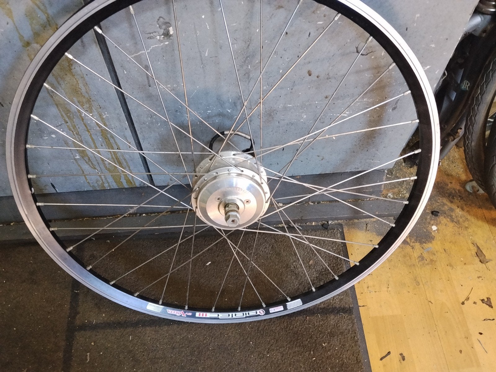 Voorwiel motor e-bike - Werking onbekend, Fietsen en Brommers, Fietsonderdelen, Ophalen, Gebruikt, Elektrische fiets, Motor