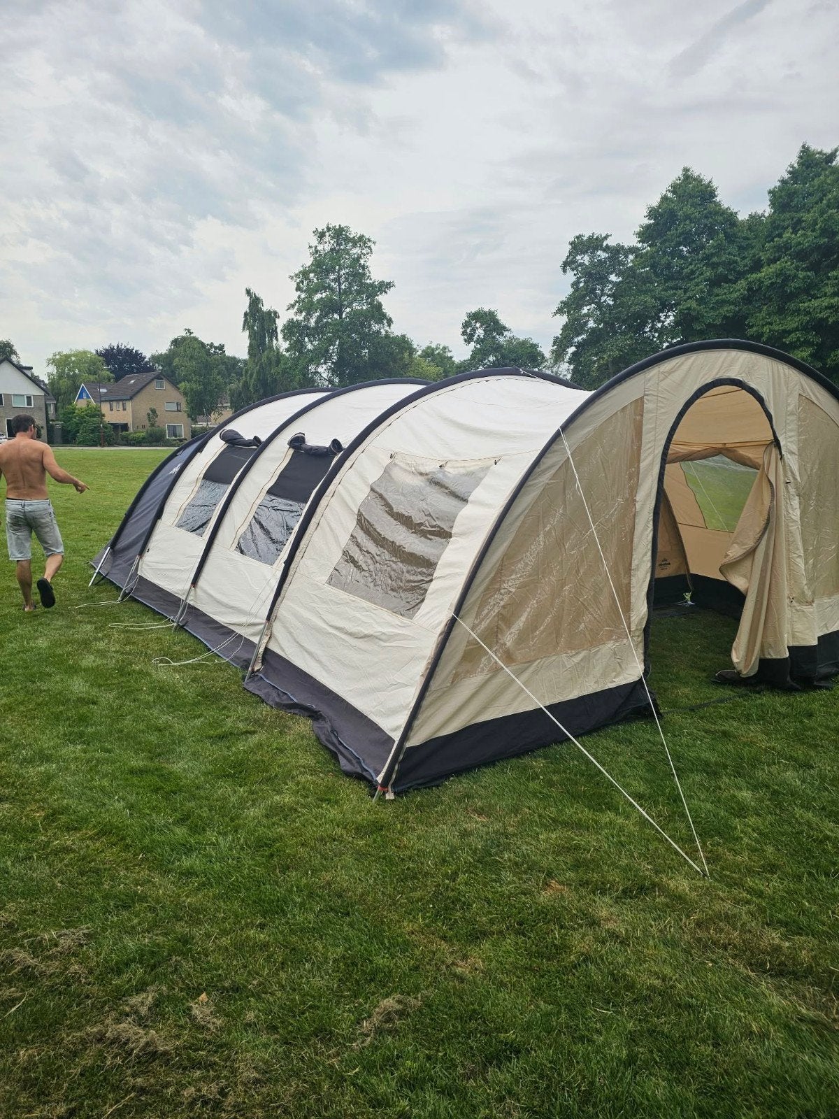 obelink familia 6 tunneltent.  zonder slaaptent  TEAB, Ophalen, Gebruikt, Meer dan 6