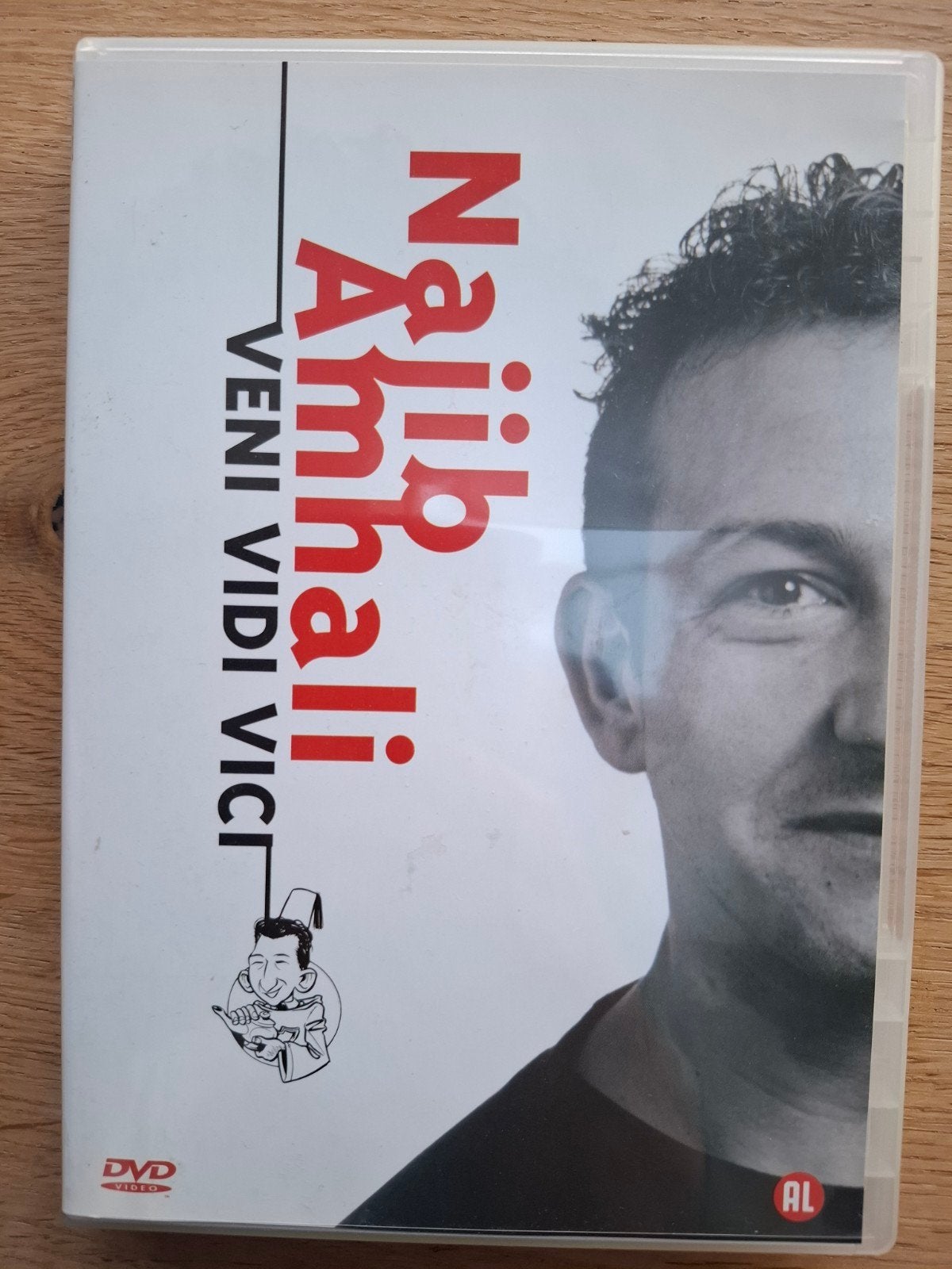 Najib Amhali - Veni Vidi Vici, Ophalen of Verzenden, Gebruikt, Stand-up of Theatershow