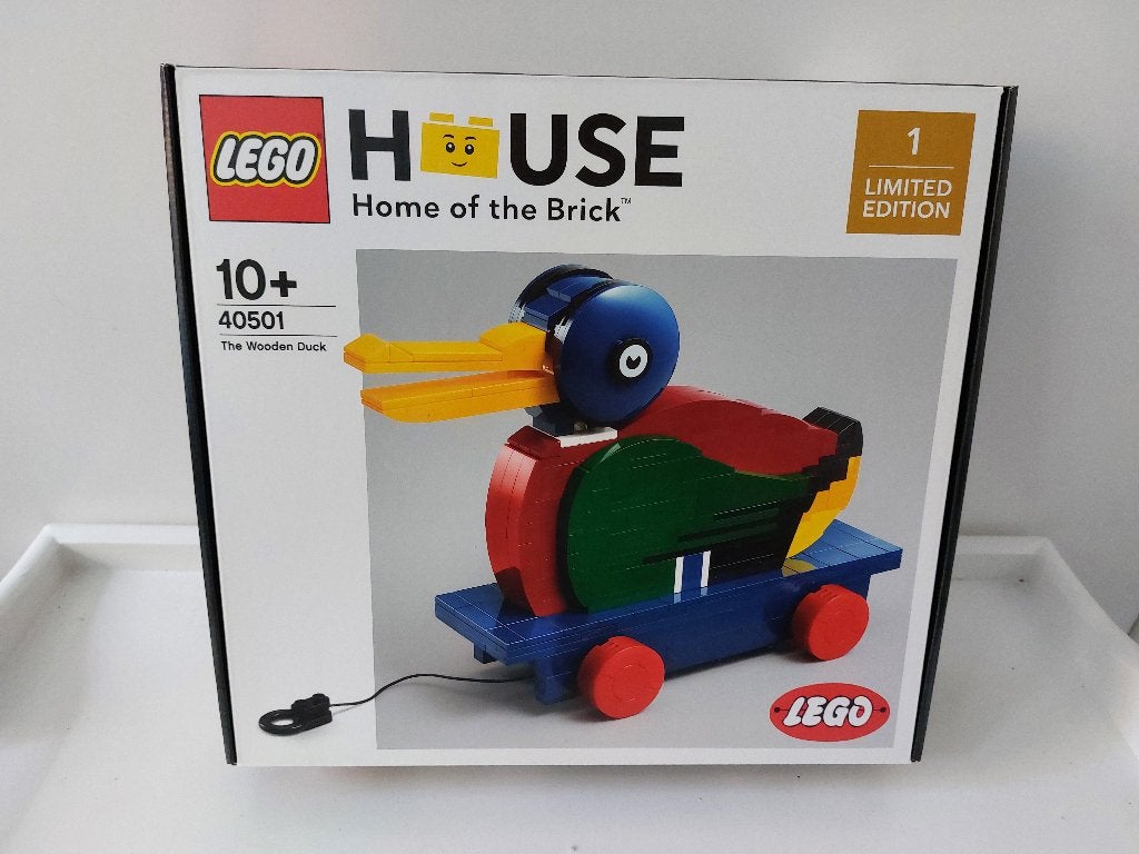 Lego House 40501 The Wooden Duck / houten eend, Kinderen en Baby's, Speelgoed | Duplo en Lego, Lego, Ophalen of Verzenden, Lego@lego.com