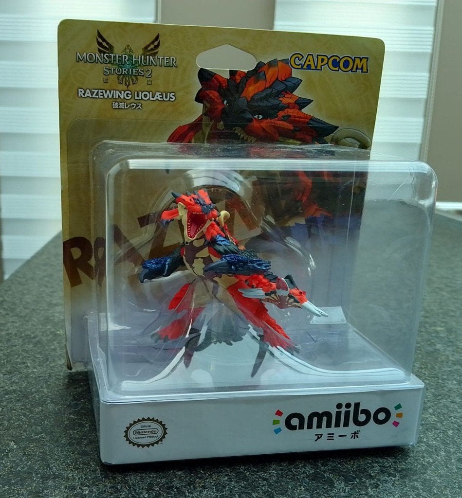 NEW Amiibo Monster Hunter - Razewing Ratha JPN, Spelcomputers en Games, Ophalen of Verzenden, Nieuw