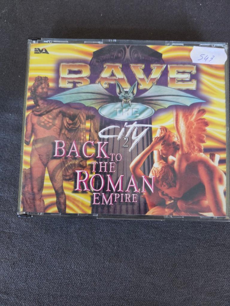 Rave The City 2: Back To The Roman Empire CD, Ophalen of Verzenden, Gebruikt, Techno of Trance