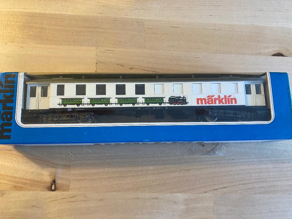 Marklin 4122, Hobby en Vrije tijd, Modeltreinen | H0, Gebruikt, Wagon, Wisselstroom, Märklin, Ophalen of Verzenden