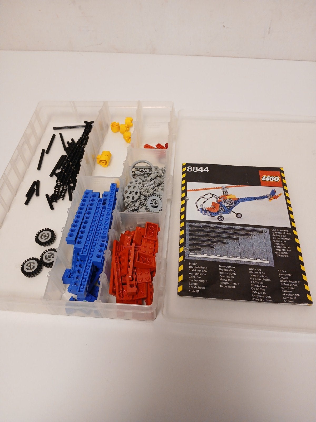 Lego 8844 technic helicopter, Ophalen of Verzenden