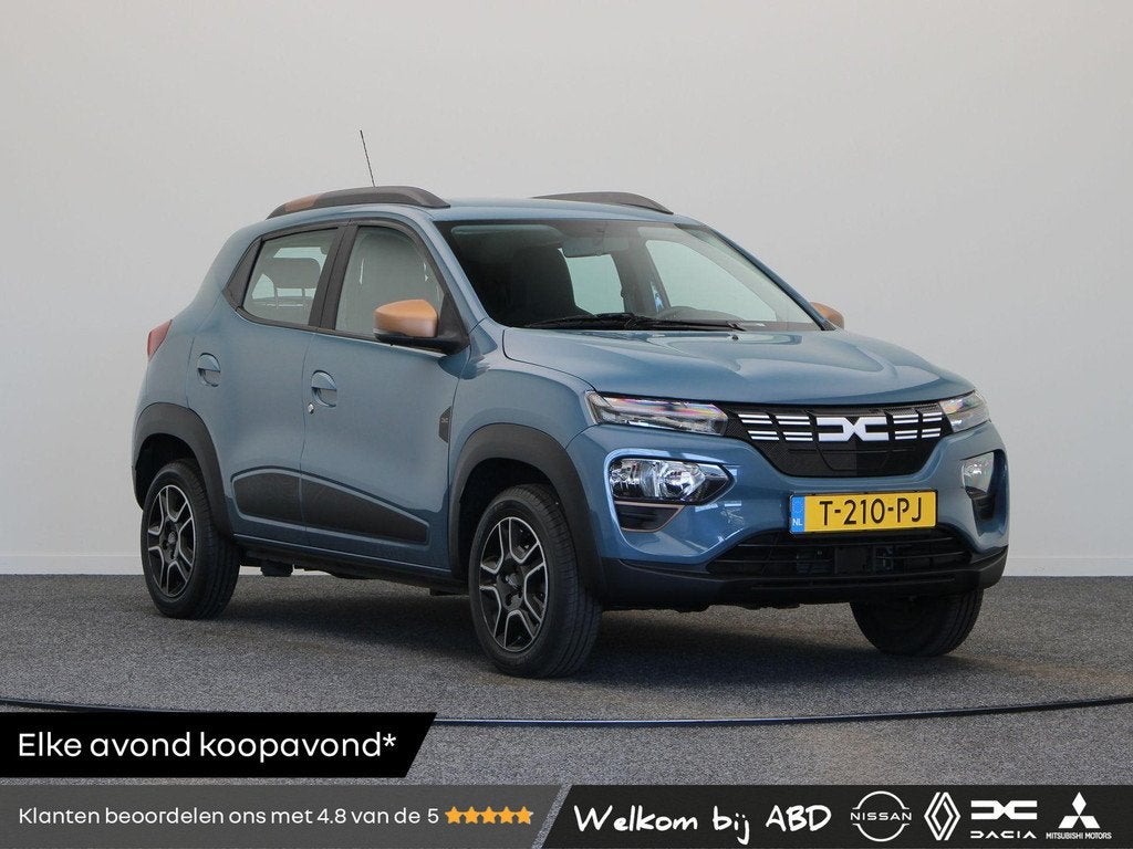 Dacia Spring Extreme 27 kWh | Navigatie | Airco | Bluetooth, Auto's, Gebruikt, 220 km, Parkeersensor, Te koop