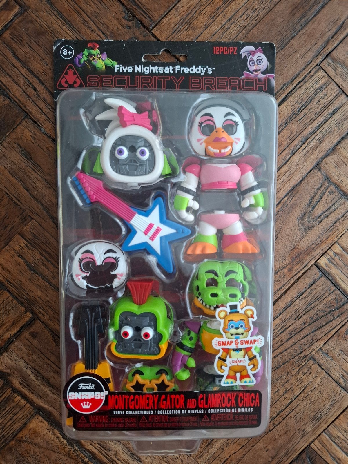 Funko SNAPS! (FNAF) Montgomery Gator & Glamrock Chica 2-Pack, Ophalen of Verzenden