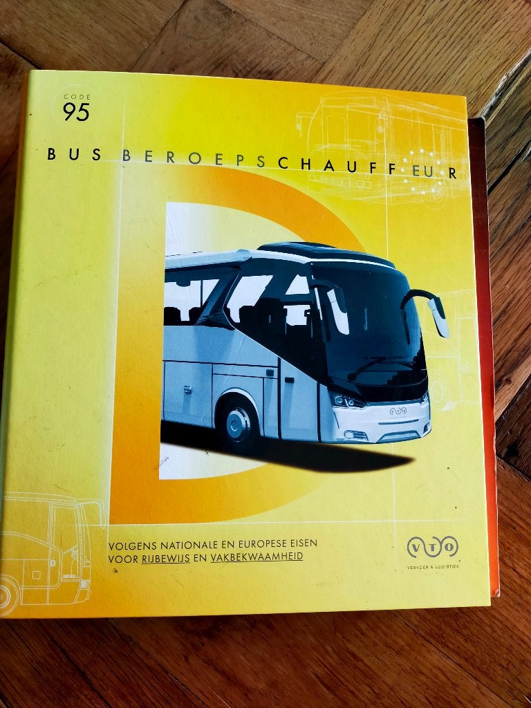 THEORIEBOEKEN RIJBEWIJS BUS MET CODE 95, Ophalen, Alpha, Nieuw, Niet van toepassing