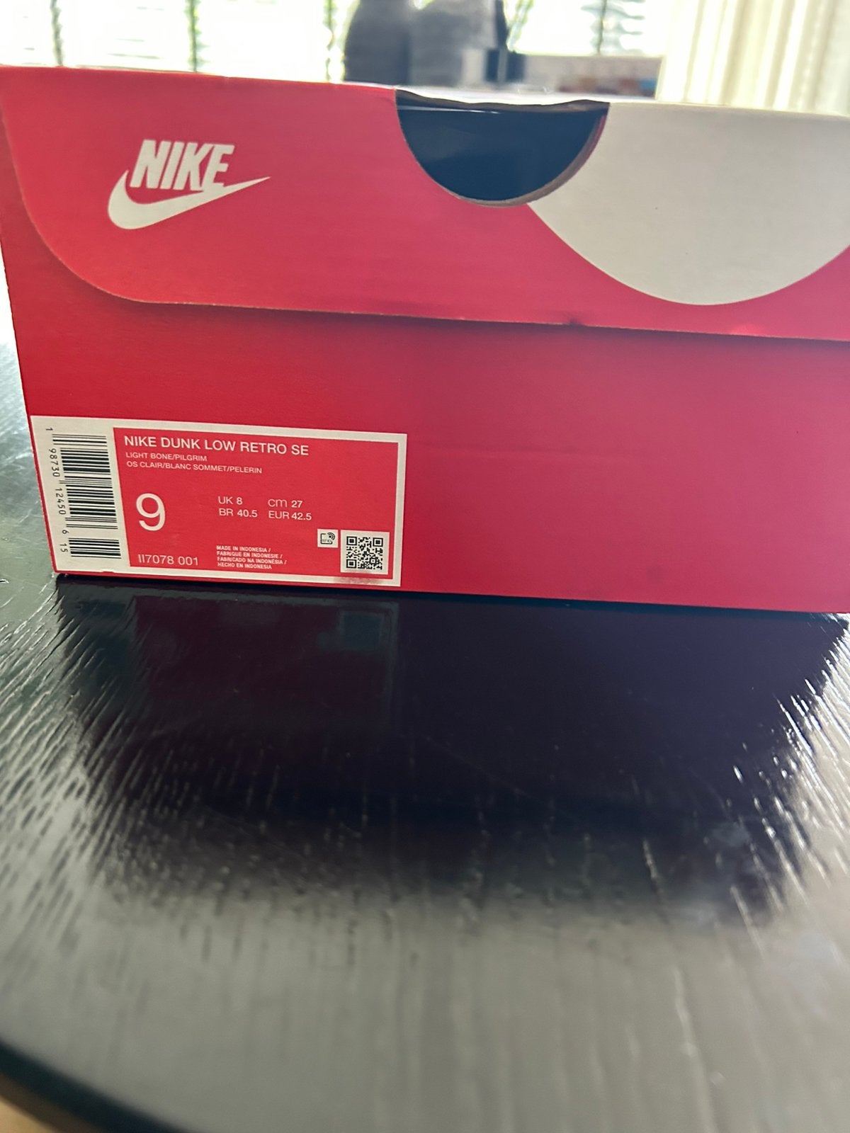 Nike Dunk Low Retro SE, Kleding | Heren, Schoenen, Ophalen of Verzenden, Zo goed als nieuw, Wit