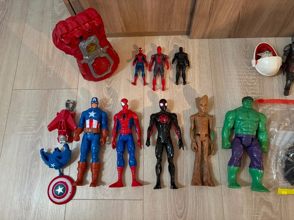 Actie Figuren Speelpoppen Marvel, DC en Star Wars, Ophalen, Zo goed als nieuw