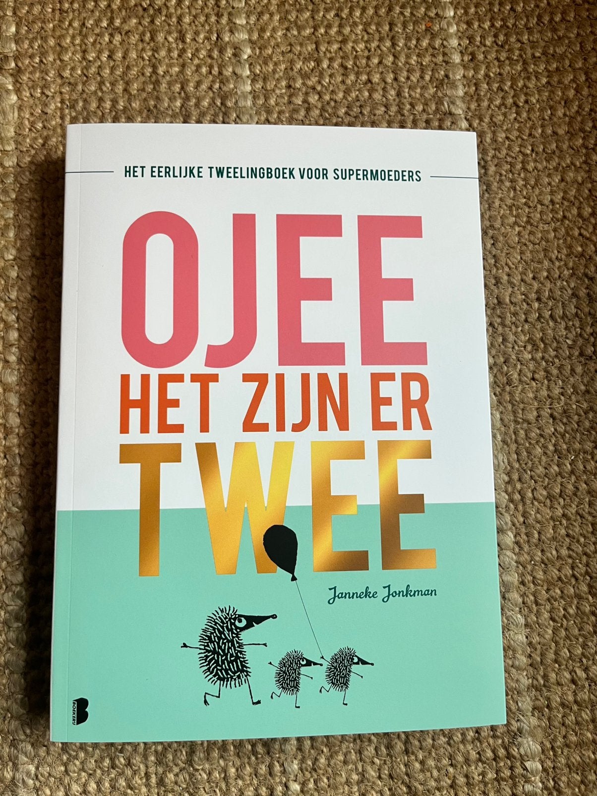 Het eerlijke tweelingboek - O jee, het zijn er twee (nieuw!), Boeken, Zwangerschap en Bevalling, Ophalen of Verzenden, Janneke Jonkman