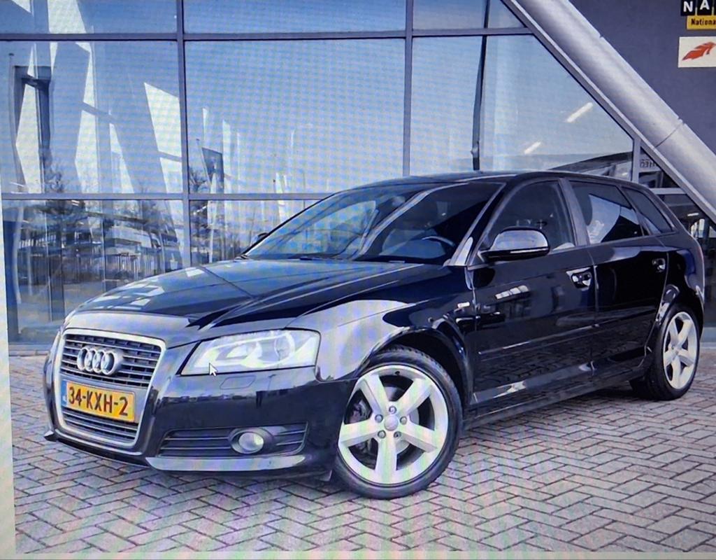 Audi A3 1.4 Tfsi 92KW Sportback 2010 Zwart, Voorwielaandrijving, 125 pk, 680 kg, 4 cilinders