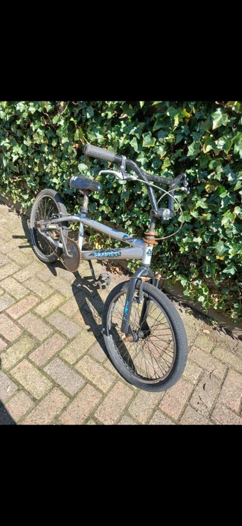 Bmx, Fietsen en Brommers, Fietsen | Crossfietsen en BMX, Ophalen of Verzenden, Gebruikt, Staal