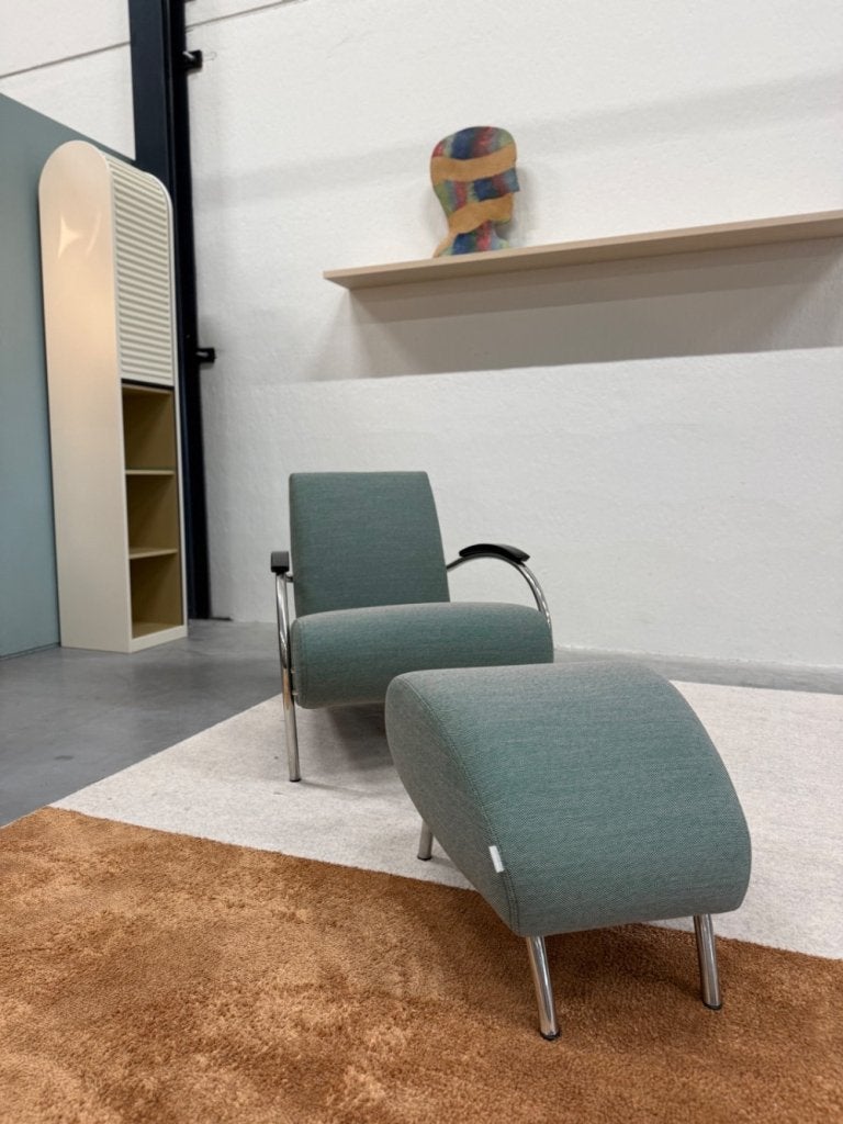 Nieuw Gelderland Lotus 5470 Fauteuil poef Design stoel, Huis en Inrichting, Nieuw, Ophalen of Verzenden, Info@gelderlanddesign.com