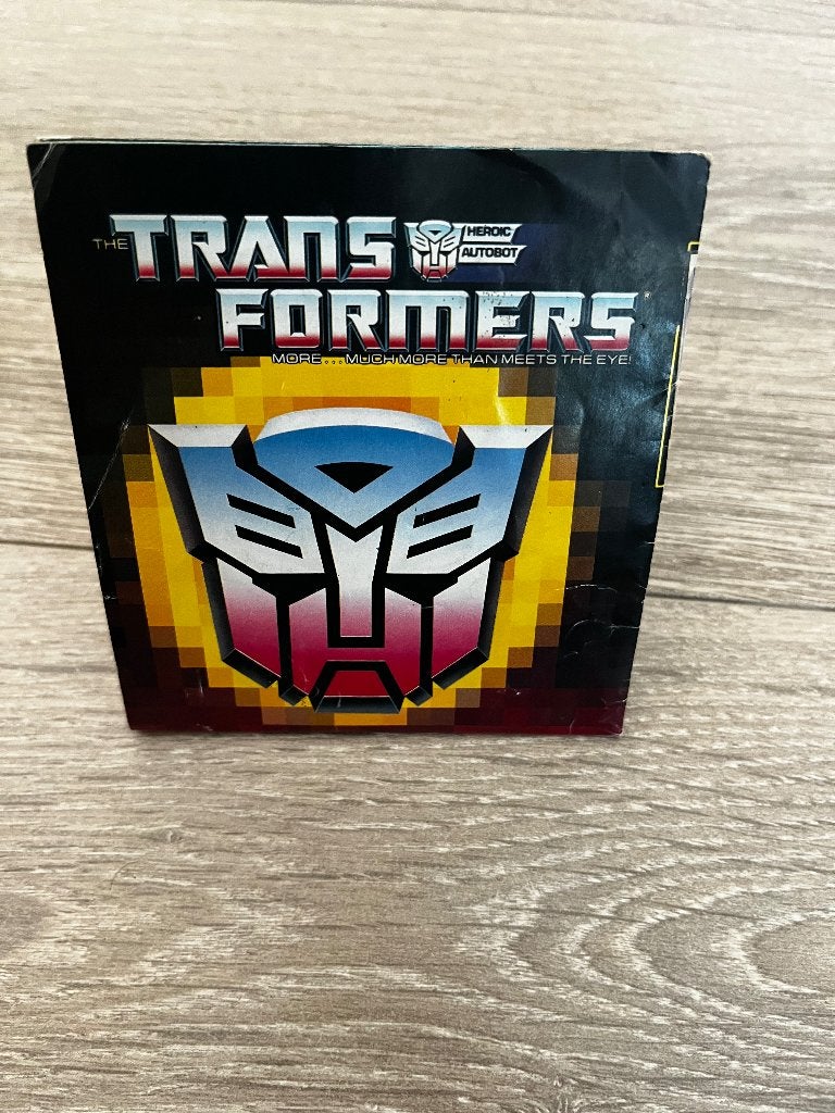 Transformers G1; 1987 US/Uk folder, G1, Ophalen of Verzenden, Gebruikt, Overige rassen