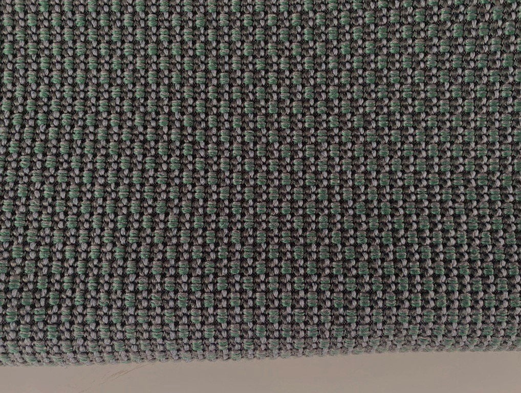De Ploeg Grape 75; groen met grijs; restant meubelstof, Overige materialen, 120 cm of meer, Nieuw, Ophalen of Verzenden