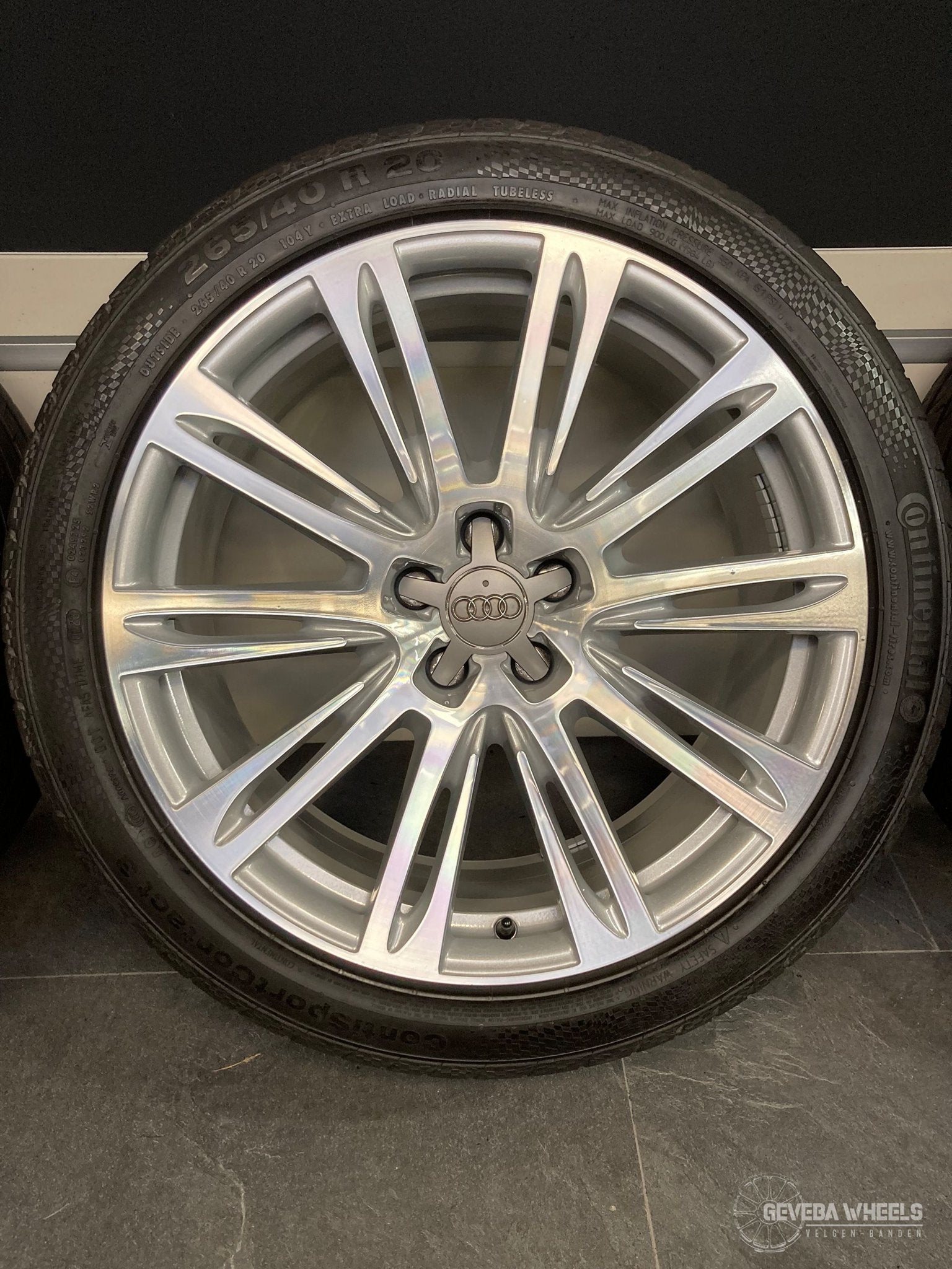 Foto 5 van 20” originele Audi A8 S8 D4 D5 velgen + banden 5x112 4H06010