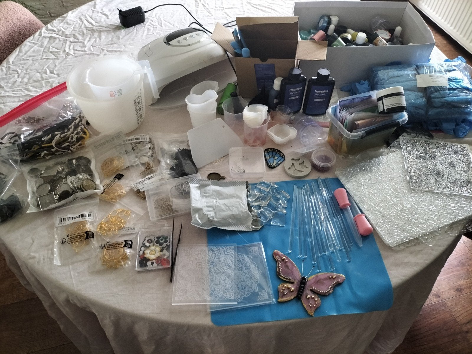 Epoxy pakket, Ophalen, Gebruikt