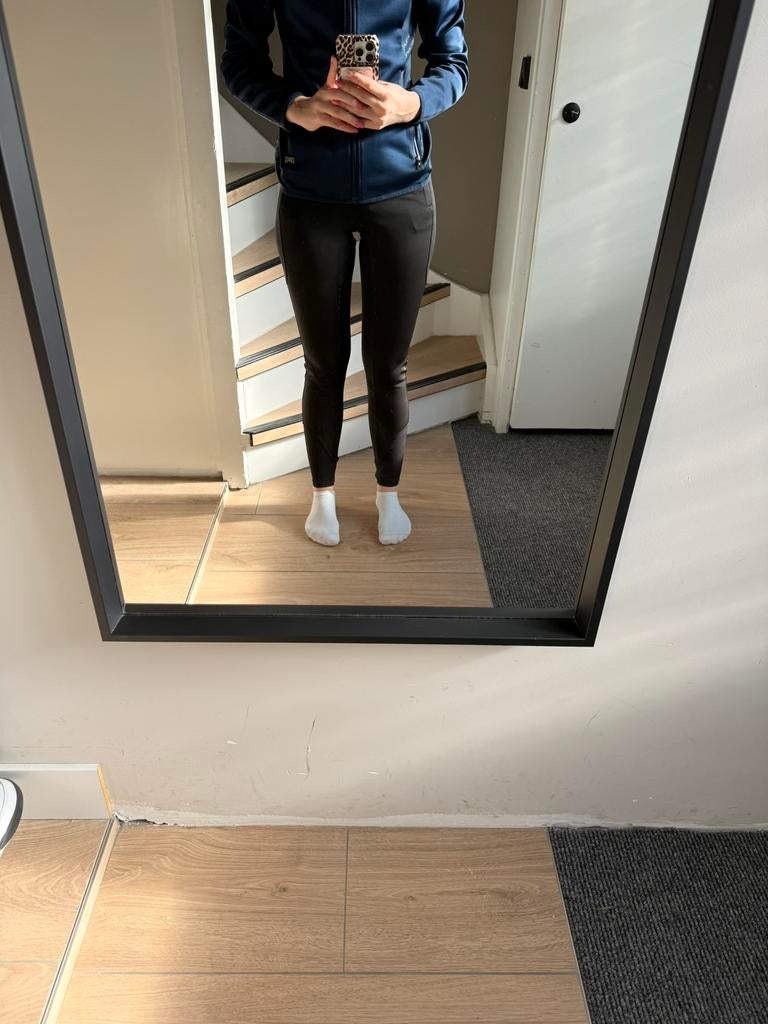 Nikkie x Epplejeck paardrijbroek zwart, Kleding | Dames, Sportkleding, Zwart, Overige typen, Ophalen of Verzenden, Zo goed als nieuw
