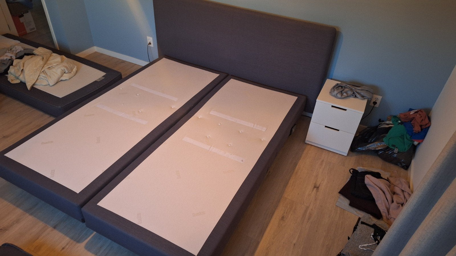 Auping Dublin Boxspring 180x210 - Elektrisch verstelbaar, Ophalen, 210 cm, Tweepersoons, 180 cm