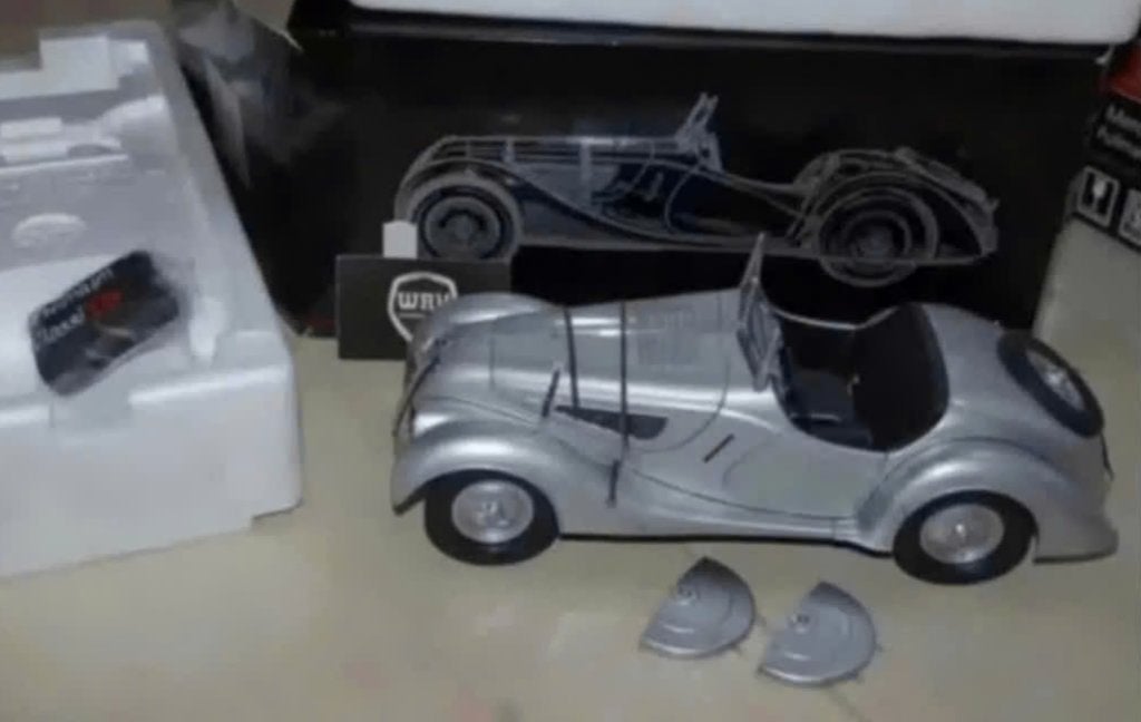 1:12 BMW 328 ROADSTER silver Premium classixxs in doos WRH, Verzenden, Zo goed als nieuw, 1:9 t/m 1:12, Auto
