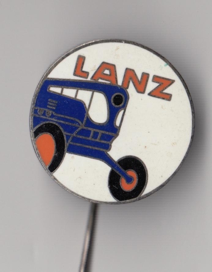 Lanz Tractor Rond speldje, Gebruikt, Niet vindbaar, Niet vindbaar, Speldje of Pin