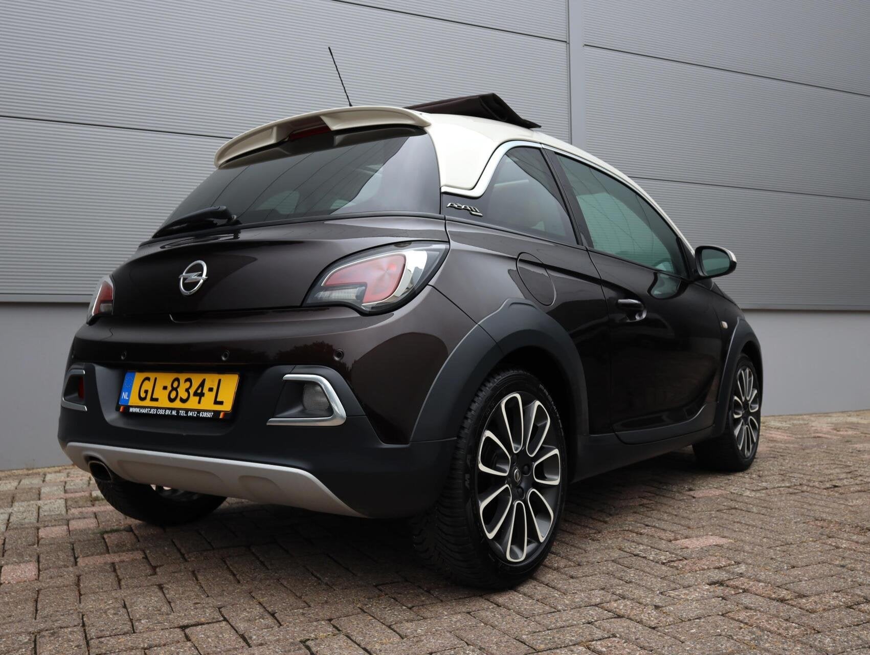 Opel ADAM 1.0 Turbo Rocks Cabrio (Vol-Opties!) NL-auto, Auto's, ADAM, 1041 kg, 4 stoelen, Leder en Stof