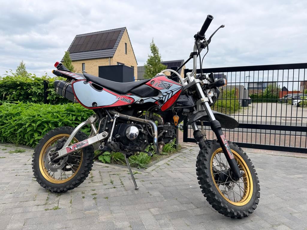 Masai DB 50 Dirtbike Pitbike Schakelbrommer, Ophalen, Zo goed als nieuw, Schijfrem, Dirtbike
