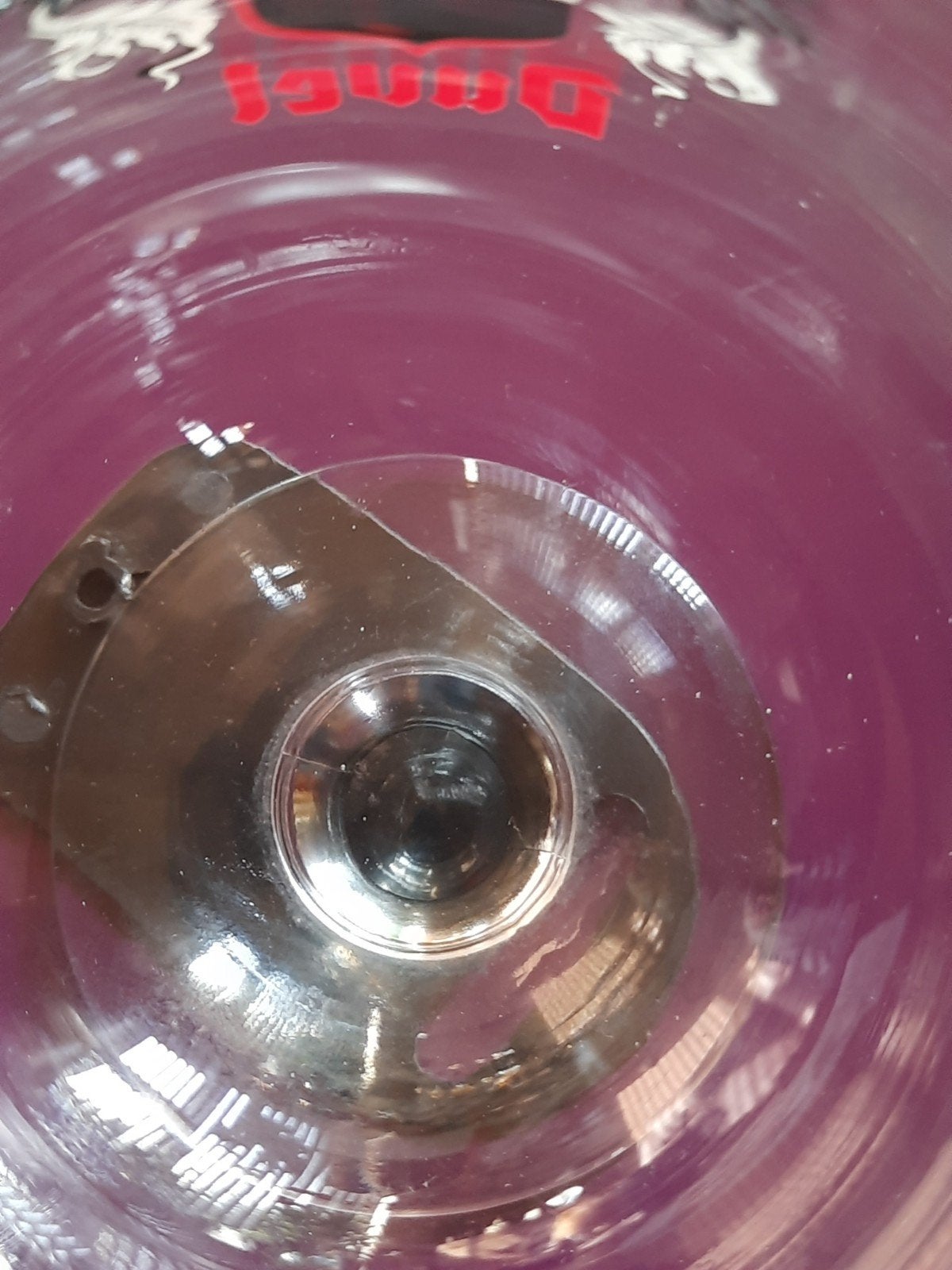 Duvel Bierglas met gegraveerde vogel in de bodem, Ophalen