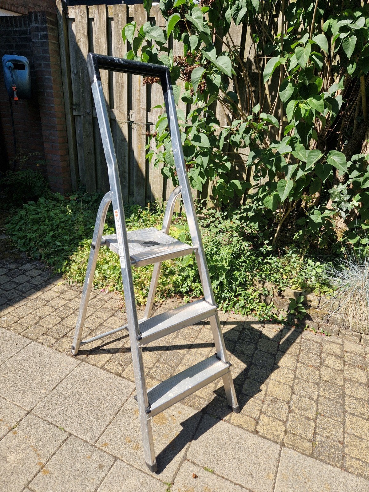 Hailo huishoudtrap met 3 treden, Ophalen, Gebruikt, Minder dan 2 meter