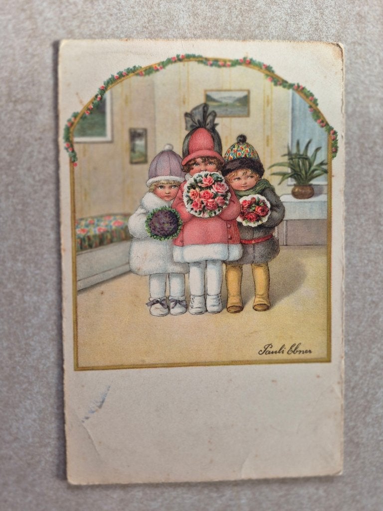 Pauli Ebner kinderkaart Nr. 43, Ophalen of Verzenden, 1920 tot 1940, Gelopen, Kinderen