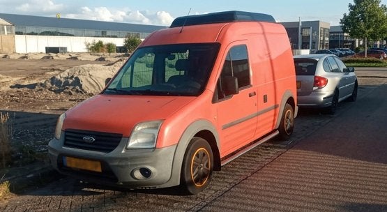 Ford mini camper (motor defect), Auto's, Voorwielaandrijving, Stof, 1200 kg, Grijs
