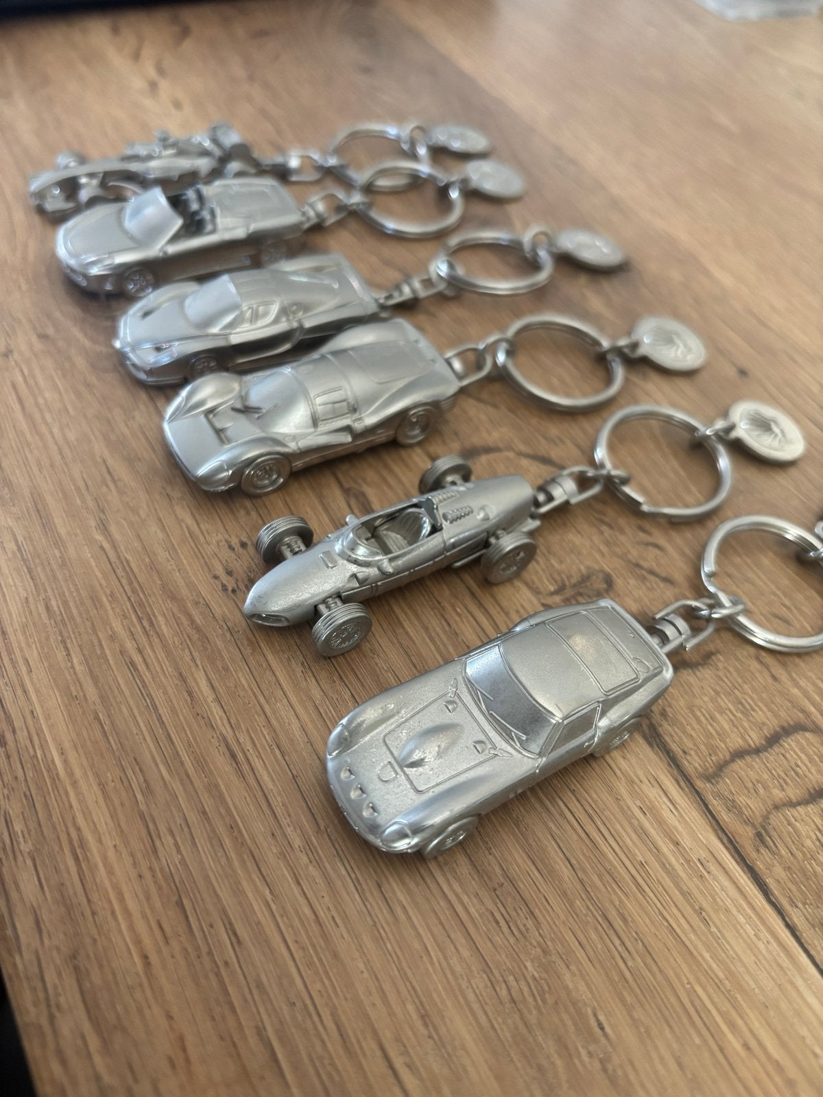 Complete set Ferrari Shell sleutelhangers, Ophalen of Verzenden, Zo goed als nieuw, Auto's