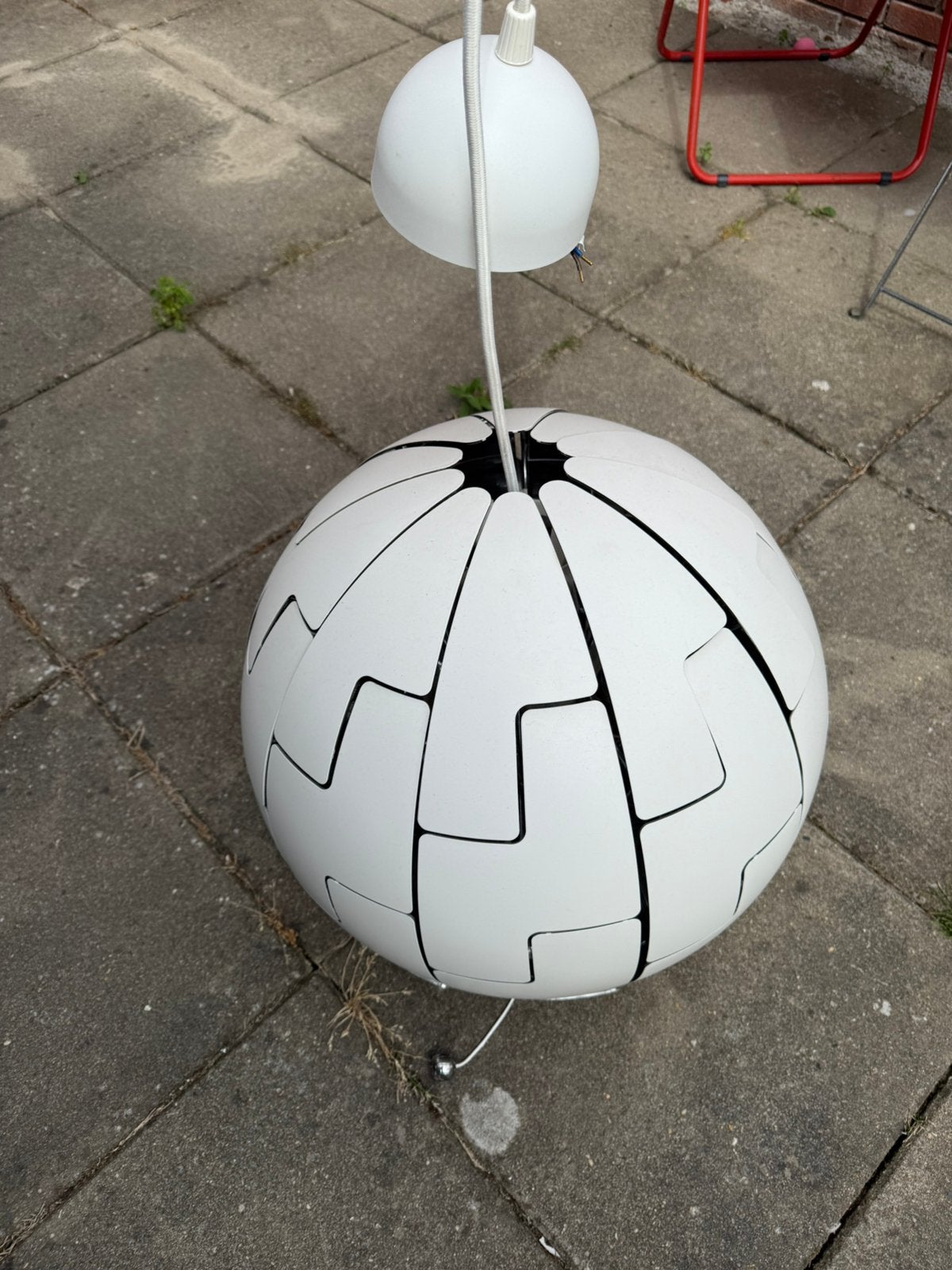 Ikea lamp ps 2014 52cm  zilver, Ophalen, Zo goed als nieuw