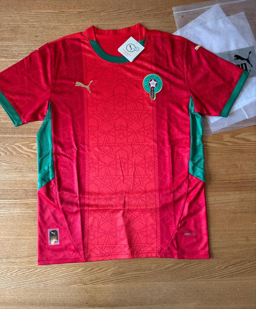 Marokko WK shirt 2026 edition, Sport en Fitness, Voetbal, Maat M, Ophalen of Verzenden, Nieuw, Shirt