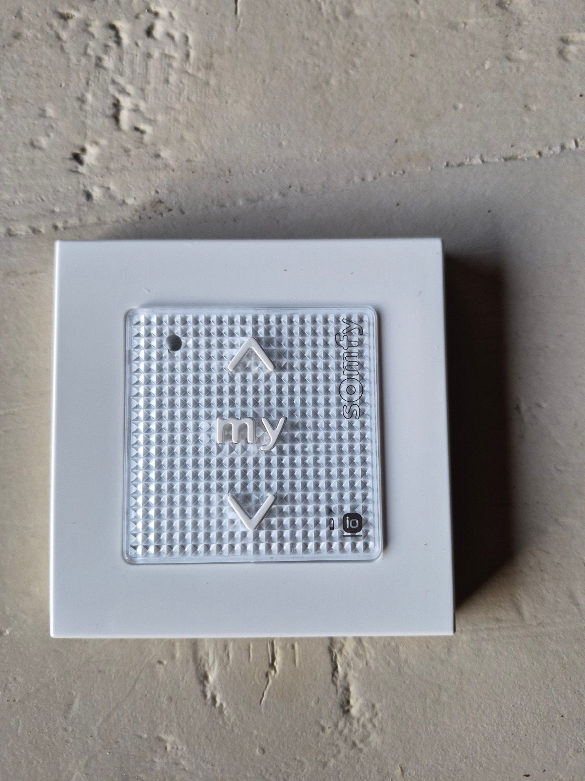 Somfy Smoove Origin io  wandzender. Nieuw, Doe-het-zelf en Verbouw, Rolluiken, Minder dan 100 cm, Wit, Nieuw, Ophalen of Verzenden