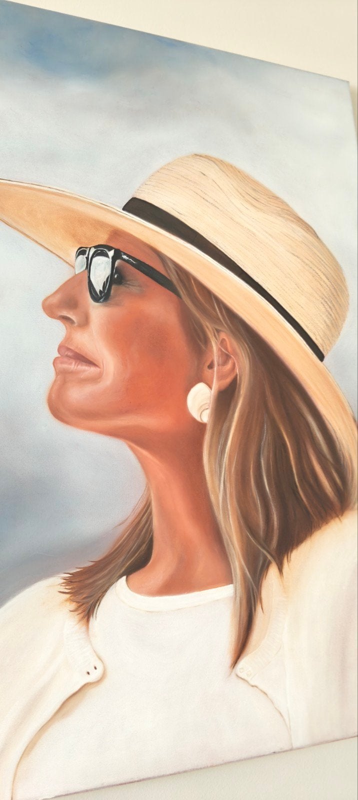 olieverf portret, Ophalen